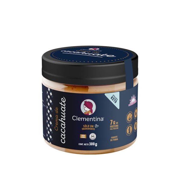 Crema de cacahuate