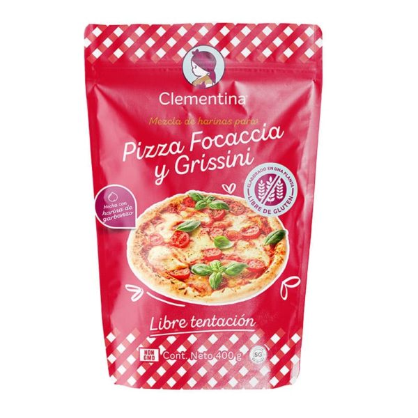 Mezcla de harinas para pizza, focaccia y grissini
