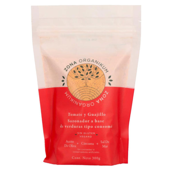 Sazonador a base de verduras tipo consome tomate y guajillo bolsa